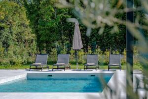 Πισίνα στο ή κοντά στο Villa Kalea by Istrialux