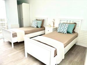 Cama o camas de una habitación en Casa Caladero