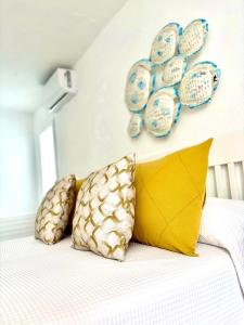 Cama o camas de una habitación en Casa Caladero