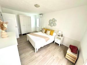 Cama o camas de una habitación en Casa Caladero