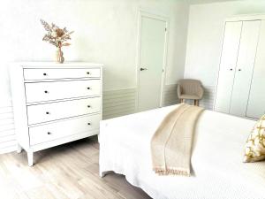 Cama o camas de una habitación en Casa Caladero