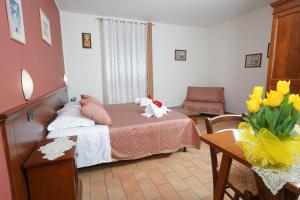 Posezení v ubytování Camere il Cantico