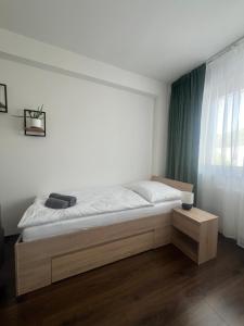 Posteľ alebo postele v izbe v ubytovaní Ubytovanie HAMAR 17