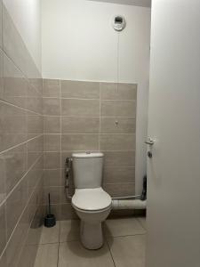 Koupelna v ubytování Chambre