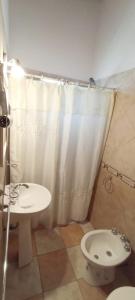 Ένα μπάνιο στο Cabañas Sumi