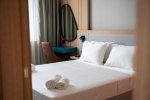 Letto o letti in una camera di Nordic Resort