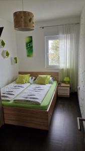 a large bed in a room with a window at Villa Gina in Sevid +38 photos