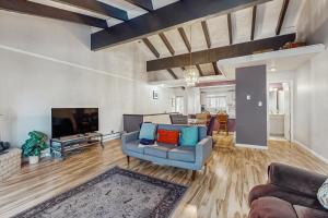 Χώρος καθιστικού στο Mountain Shadows