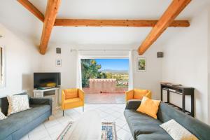 Χώρος καθιστικού στο Villa "Farniente" 4 étoiles - Piscine chauffée By HC