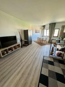 TV a/nebo společenská místnost v ubytování Apartamentos Sol da Luz