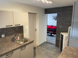 Apartma Devs的厨房或小厨房