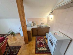 Kuchyň nebo kuchyňský kout v ubytování Apartments in Zalakaros 35286