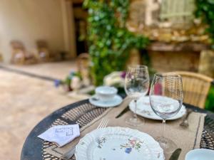 Nápoje v ubytování Suites de Bruoux