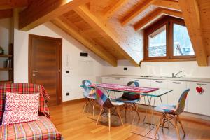 Posezení v ubytování Residence Chalet Provenzale