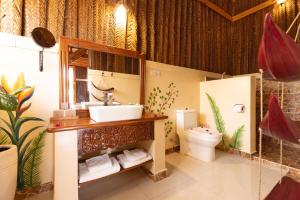 Koupelna v ubytování Diacarisma Boutique Resort Nungwi