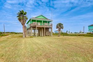 GilchristにあるBolivar Bliss by Bolivar Escapesの畑のヤシの木のある家