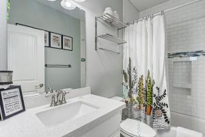 Koupelna v ubytování Casa Chillax + 41 fotografií