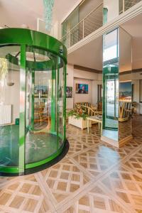 Posezení v ubytování Crystal Hotel Varese