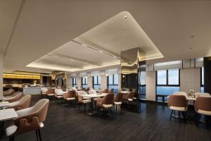 Posezení v ubytování Atour Hotel Nantong Development Zone Aeon Mall