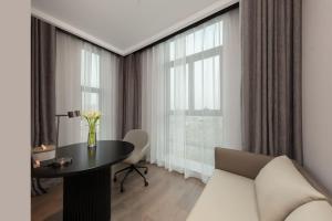 Posezení v ubytování Atour Hotel Nantong Development Zone Aeon Mall