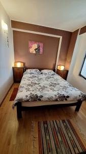 Posteľ alebo postele v izbe v ubytovaní Apartment Tijan