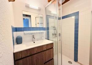 Et badeværelse på Duplex la Baleine Bleue + 18 billeder