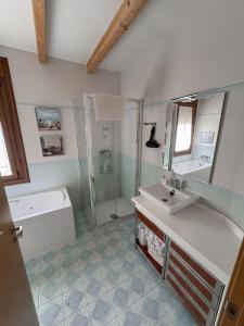 Kúpeľňa v ubytovaní Casa Idalia