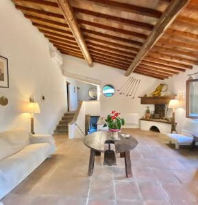 Posezení v ubytování Berenice in Chianti - Authentic Tuscan Country House