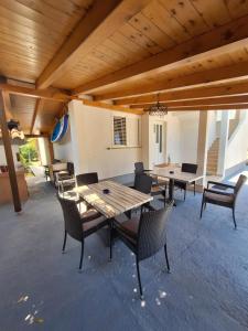 Posezení v ubytování APARTMANI LANA