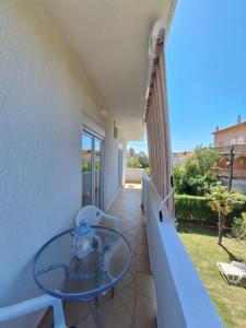 Balkón nebo terasa v ubytování APARTMANI LANA