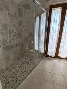 Koupelna v ubytování Relais La Pretura