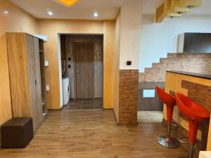 TV/trung tâm giải trí tại Central Lovely Apartment Craiova +2 ảnh