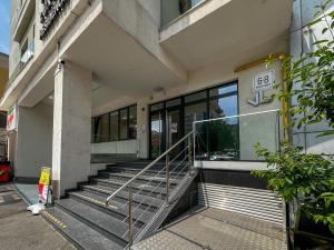 Bygningen som lejligheden ligger i