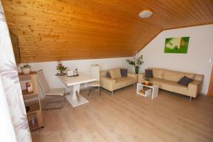 Χώρος καθιστικού στο Landhaus Nepo - Appartement 4