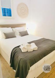 Кровать или кровати в номере Amanecer Urbano para 6 en Sol