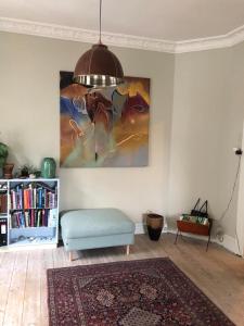 Posezení v ubytování Best location at Vesterbro