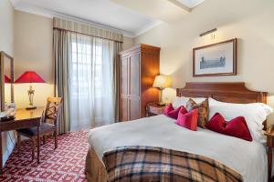 Katil atau katil-katil dalam bilik di The Ugadale Hotel