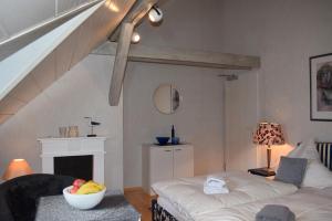 Postel nebo postele na pokoji v ubytování Landhaus Bornemann