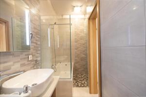 Koupelna v ubytování Luxury Apartment Aria