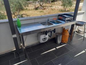 Balkón nebo terasa v ubytování Luxury Apartment Aria