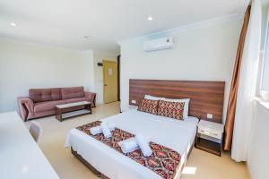 Гостиная зона в La Moda Beach Hotel
