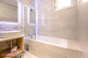 Koupelna v ubytování Luxury Apartment Aria