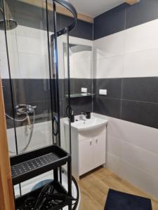 Et badeværelse på domki Kalskie Impresje + 81 billeder