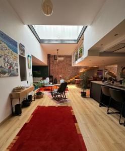 Χώρος καθιστικού στο Loft des Célestins