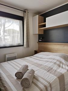 Gallery image of Mobil home clim 3 chambres à 100m de la plage in Canet-en-Roussillon
