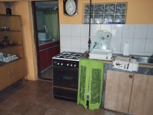 Kuchyňa alebo kuchynka v ubytovaní Tóth Apartman