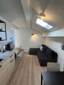 Χώρος καθιστικού στο Apartments and Rooms Bozena
