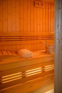 Postel nebo postele na pokoji v ubytování Premium wellness & spa