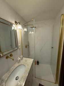 Koupelna v ubytování Apartament Antique Pruszków Centrum