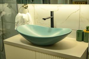 Koupelna v ubytování Premium wellness & spa